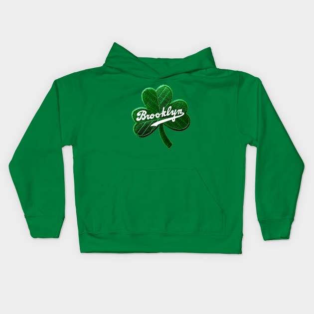 Brooklyn Shamrock Kids Hoodie by Pop Fan Shop